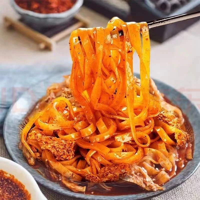 【8包*310克】宝鸡岐山擀面皮陕西凉皮西安红油面皮方便速食真空装