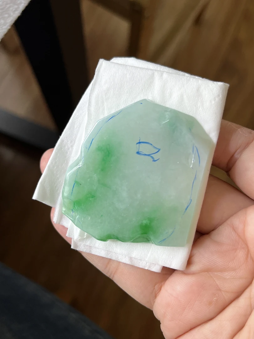 定制翡翠未镶嵌包工