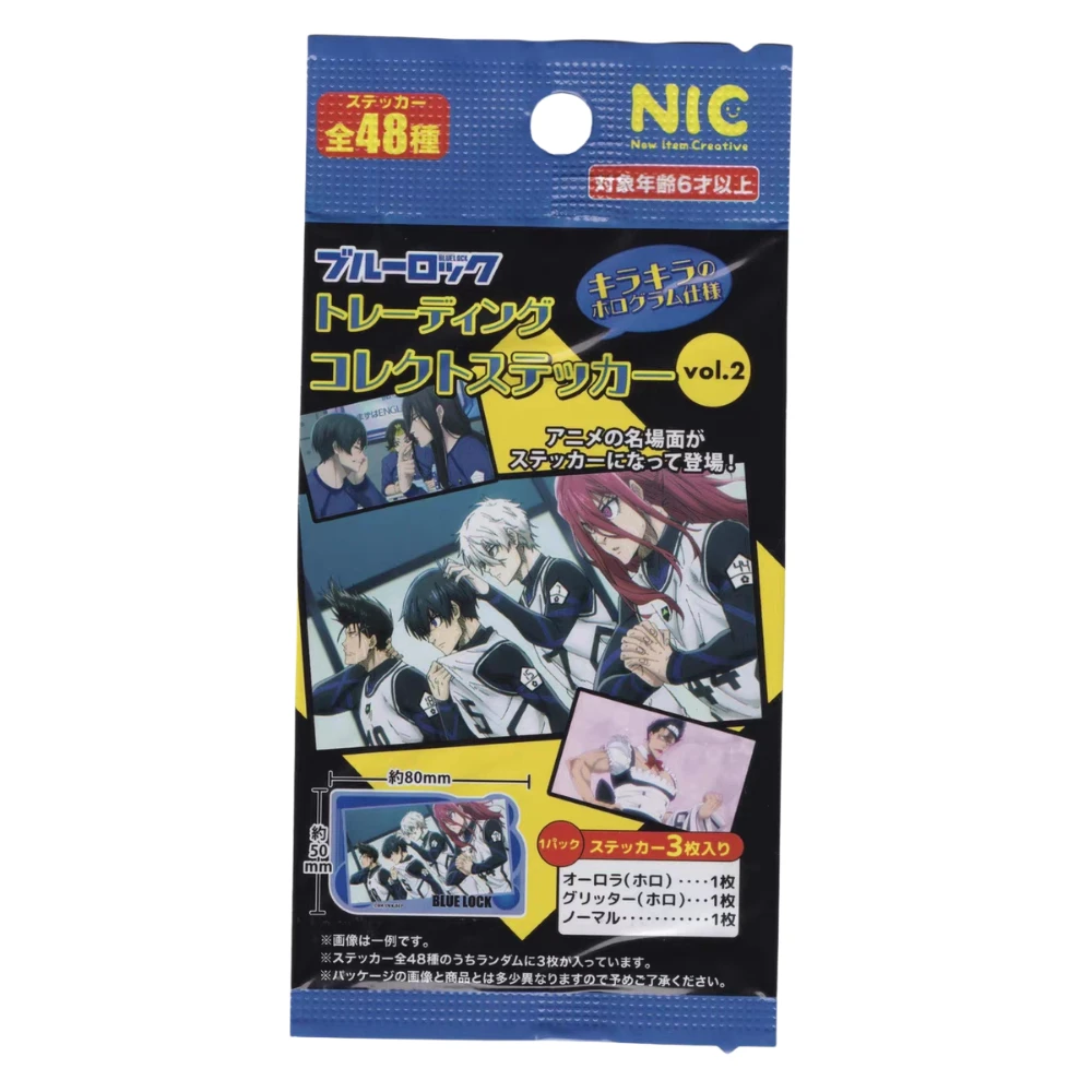 蓝色监狱 蓝锁 名场面贴纸 第二弹 日本动漫收藏贴纸 盲盒代拆