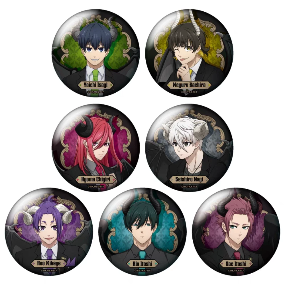 蓝色监狱蓝锁 七宗罪吧唧 日谷盲盒代拆