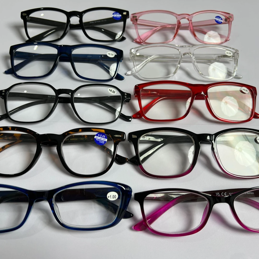 10外贸杂款老花镜男女款护目时尚百搭简约经典老花镜老视镜平光