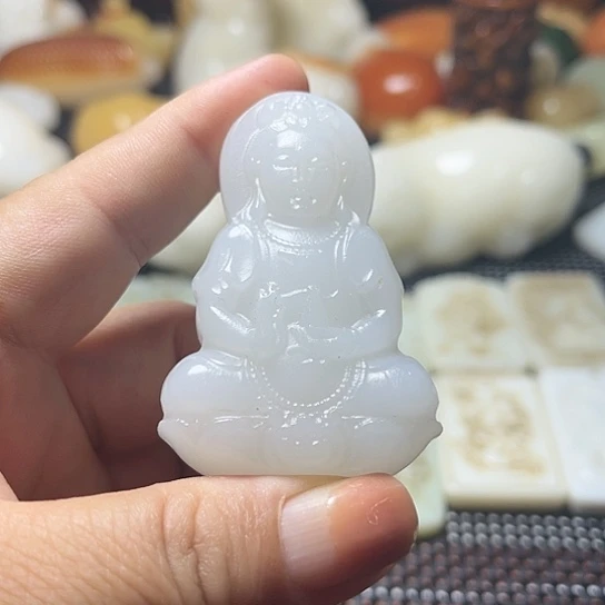 【闪购商品】和田玉(糖玉)挂件未镶嵌