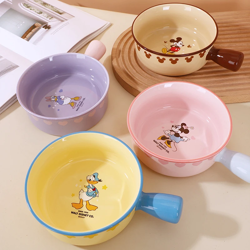 【言则】迪士尼正品萌趣系列6英寸手柄碗