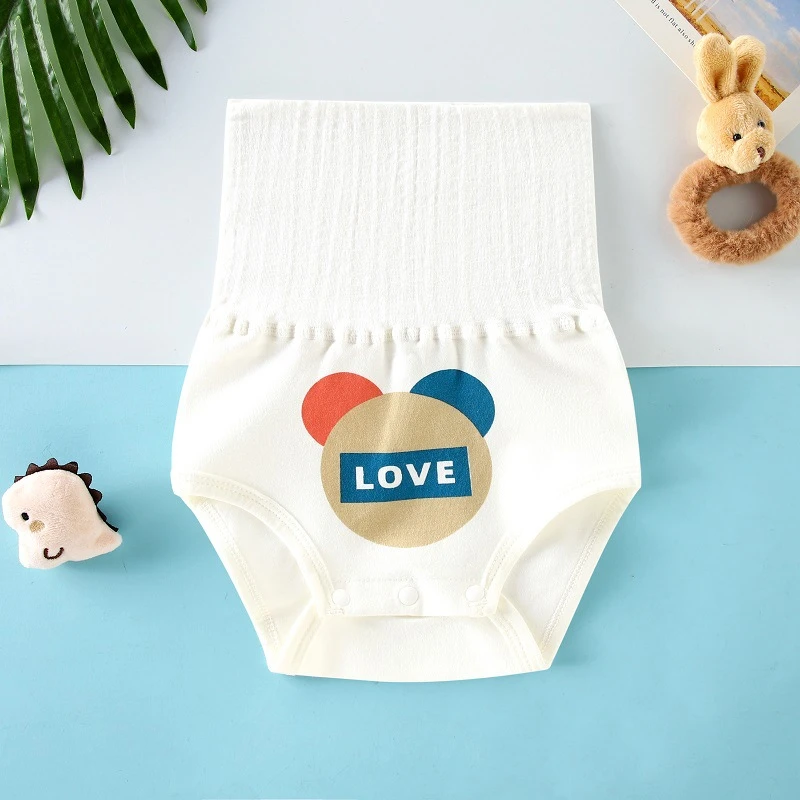 爆款宝宝肚围护脐带婴儿肚兜护肚子防着凉护肚裤纯棉新生儿换尿裤