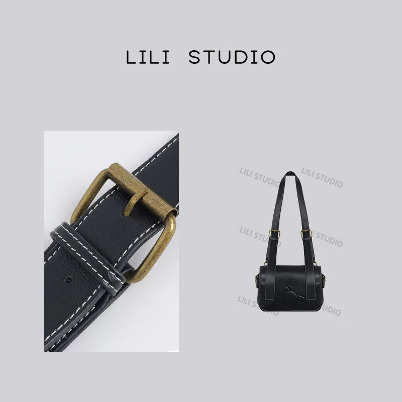 「轻奢土星」不理理秋季新款女装休闲单肩包包女