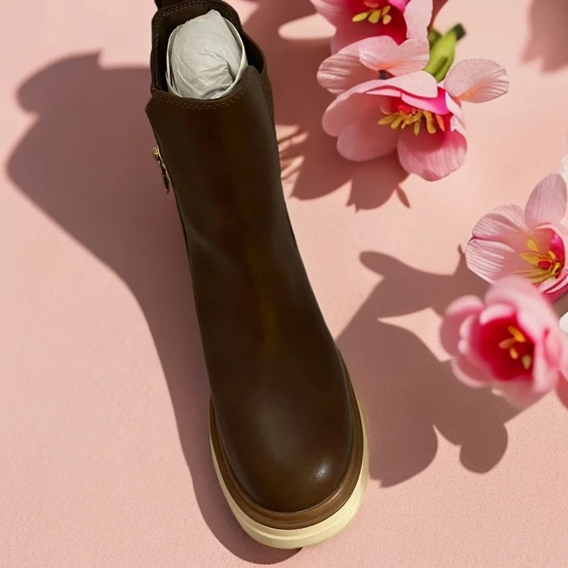 15家软底拉链款休闲女士烟筒靴