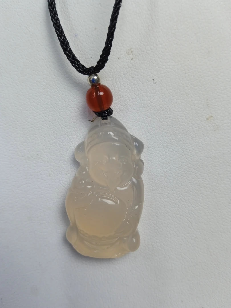 玛瑙财神干净漂亮