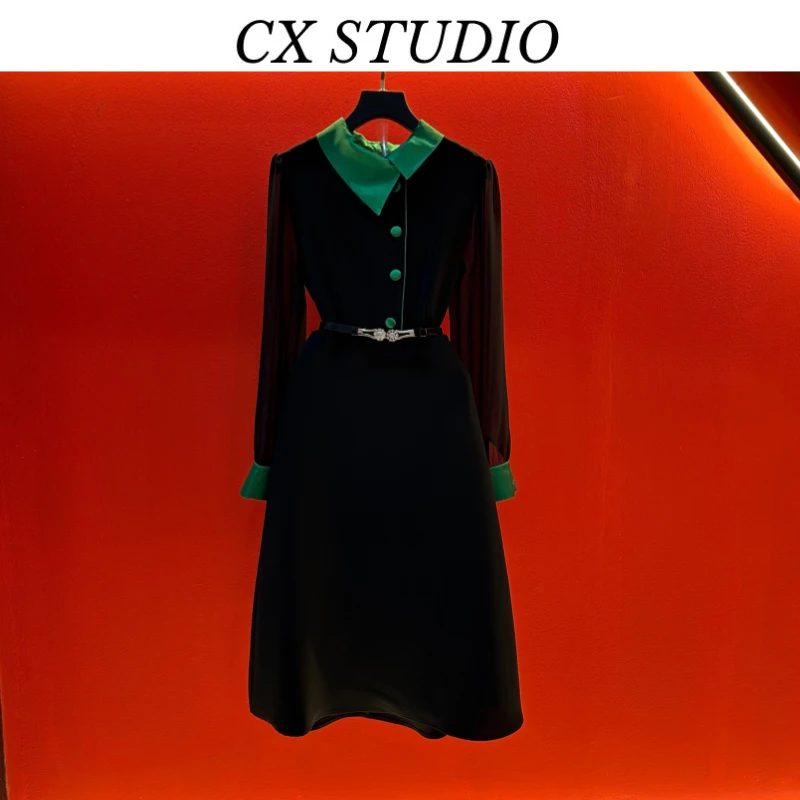 编码82 经典收腰轻奢气质时尚夏季连衣裙(定制女装)TG194