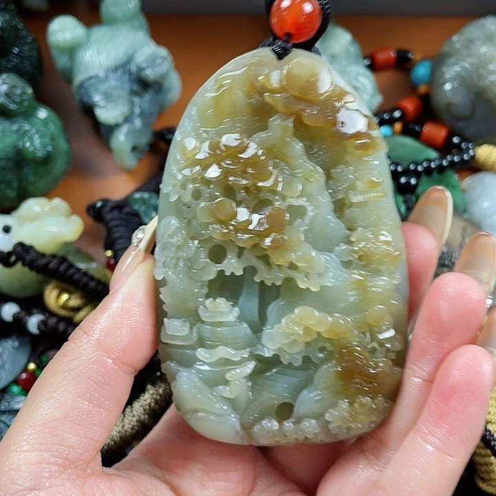 和田玉把件未镶嵌