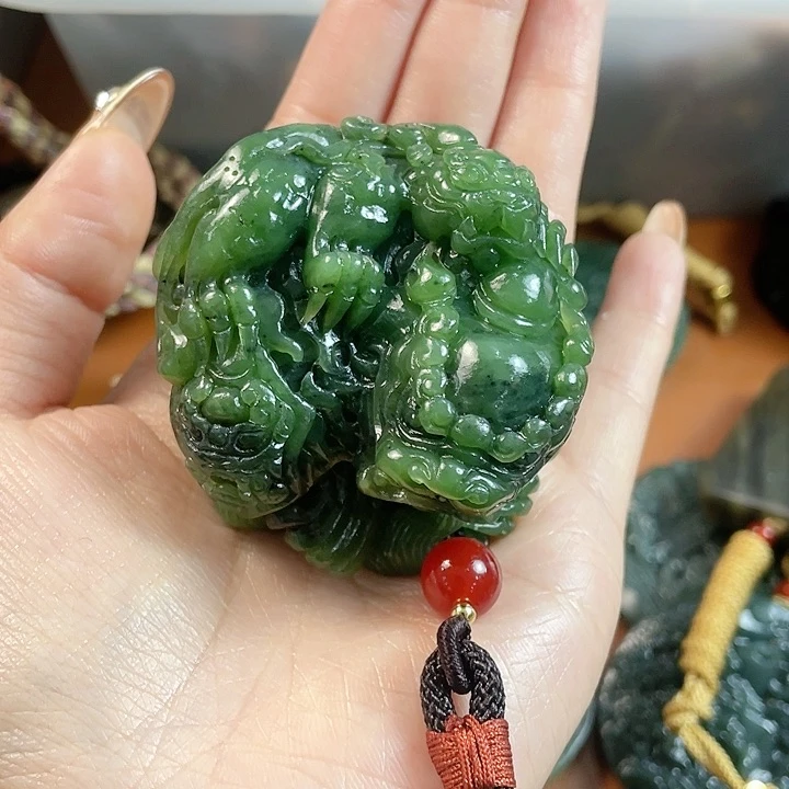 和田玉把件未镶嵌