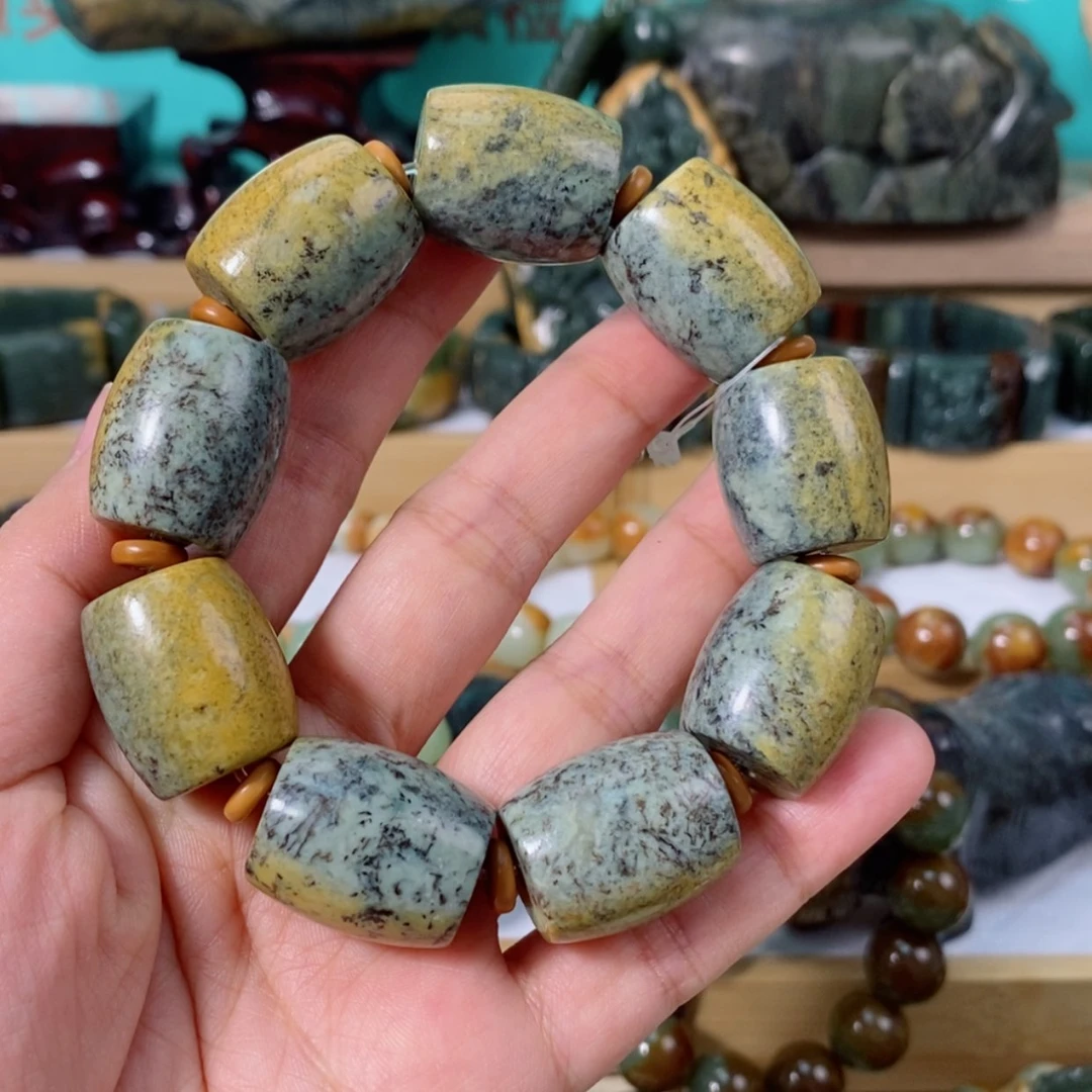 【闪购商品】透闪石质玉手串未镶嵌