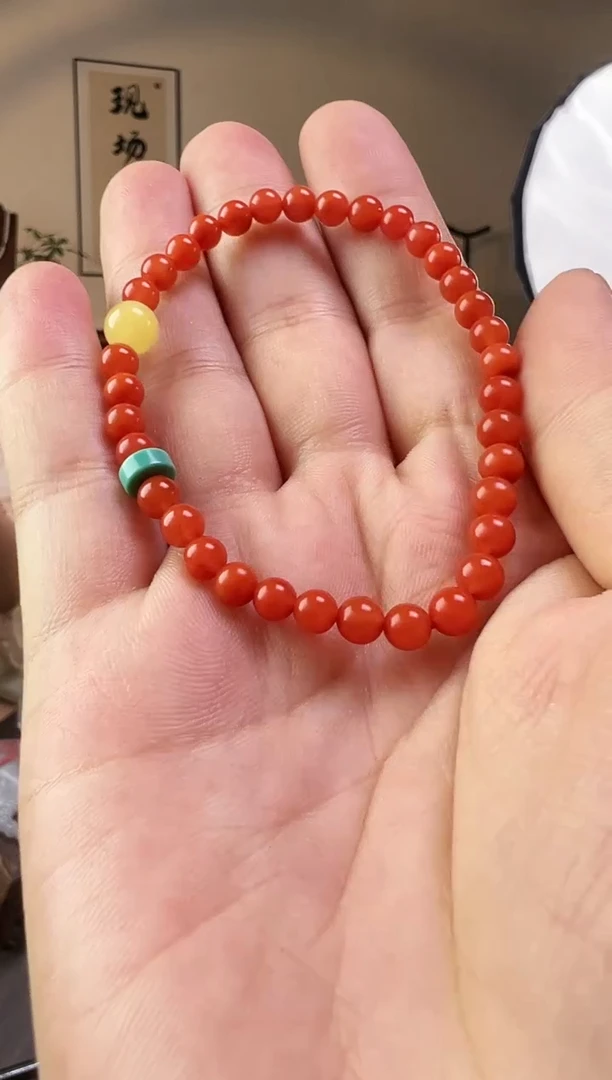 【闪购商品】南红玛瑙手串未镶嵌南红