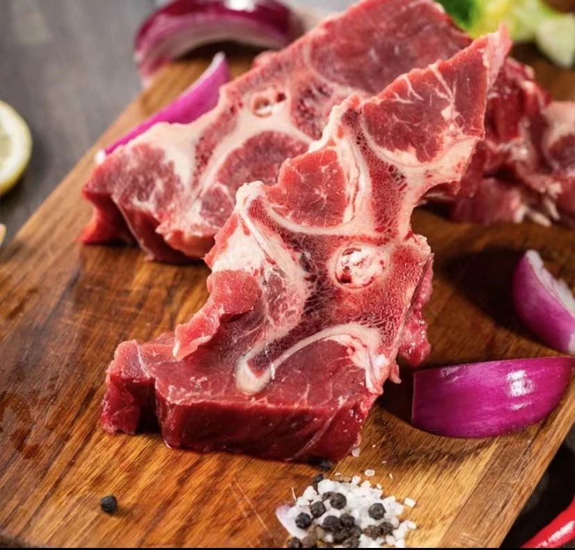 新鲜精选原切满肉牛蝎子  多肉   脖骨    5斤