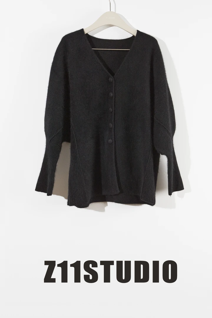 Z11《浪漫笔记》秋冬慵懒完美腰身松弛感显瘦针织衫套装