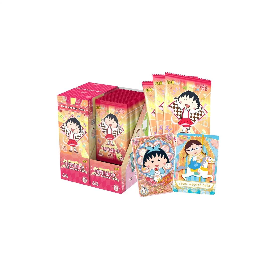 鲨鲨酱【平拆】卡游樱桃小丸子-时光收藏卡 纯真包第2弹盲盒卡牌