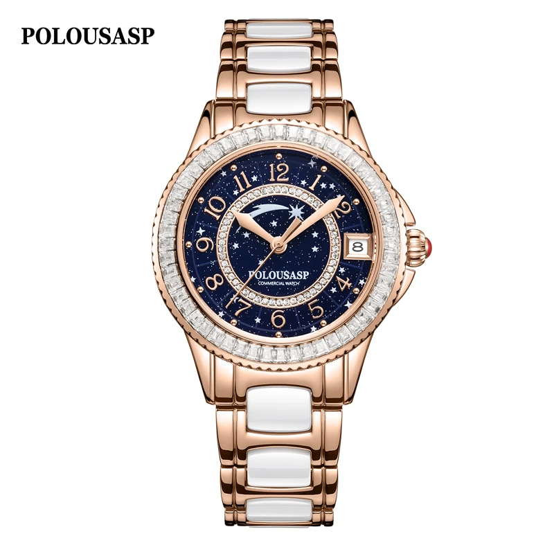 【黎莎专属】女士时尚经典自动机械机芯腕表-BLJ2015