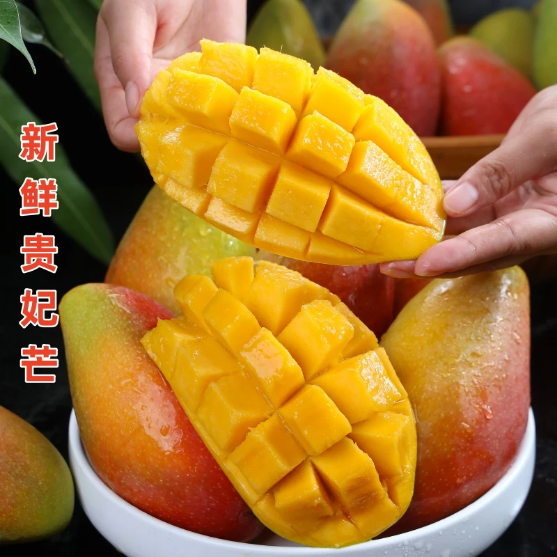 【森捞精选】精选贵妃芒果当季轻食新鲜水果香甜滑嫩多汁整箱包邮