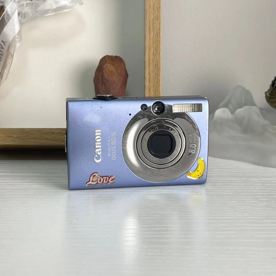 佳能IXUS80IS 相机 热门型号 出片冷白皮柔焦氛围感 拍照
