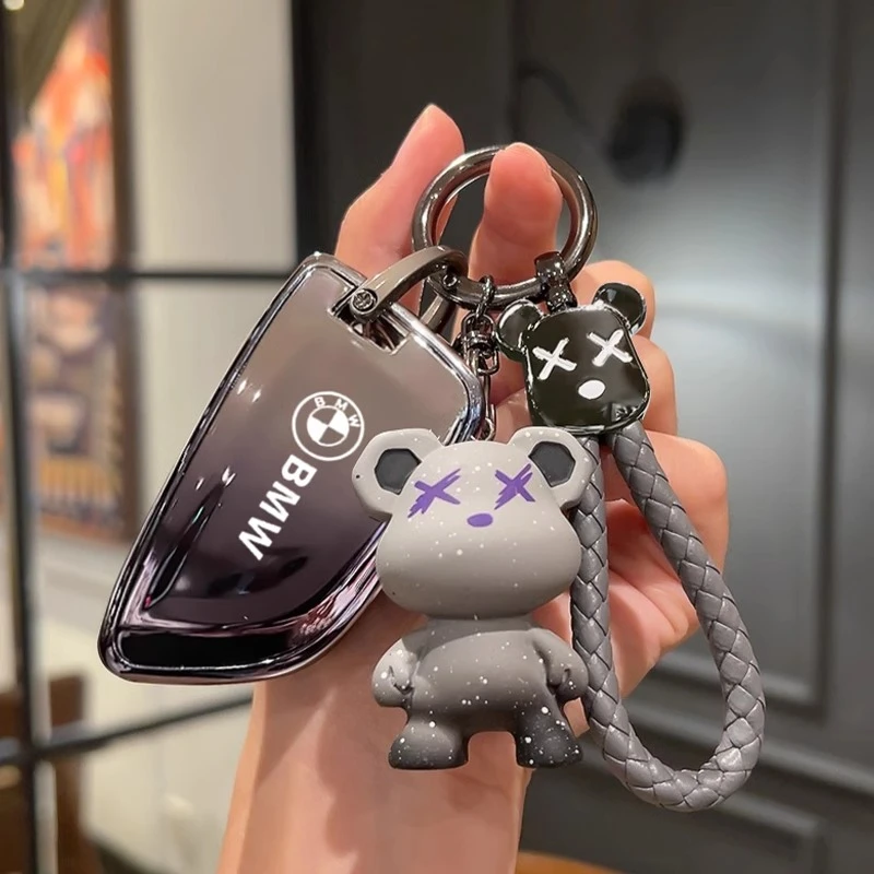 宝马5系钥匙套3系1系X3三系X1刀锋X5五530汽车i3新7系325li扣X2壳