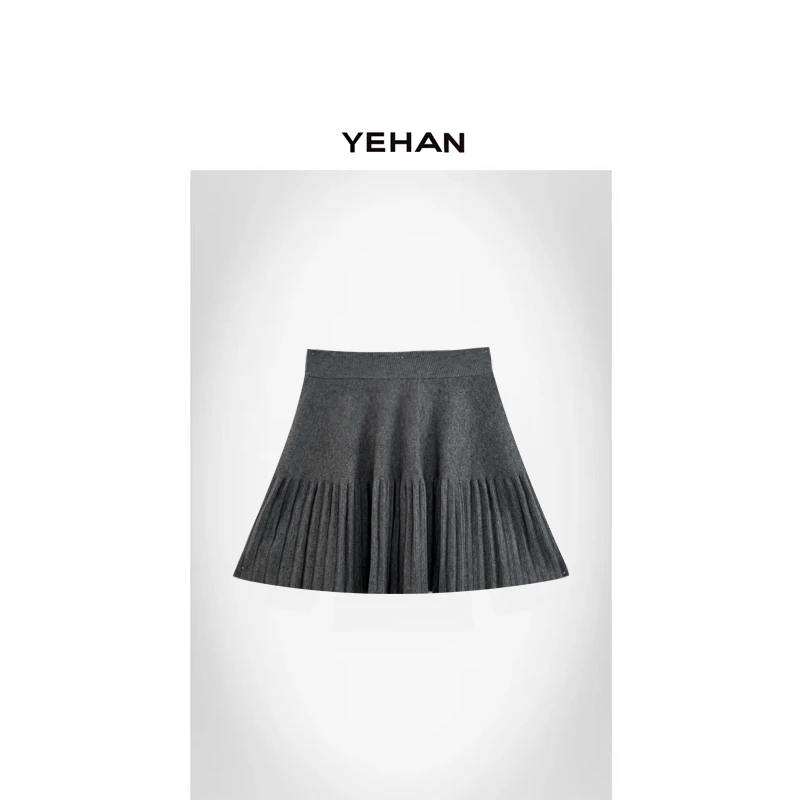 YEHAN 百褶叠穿裙 2024秋冬款NEW