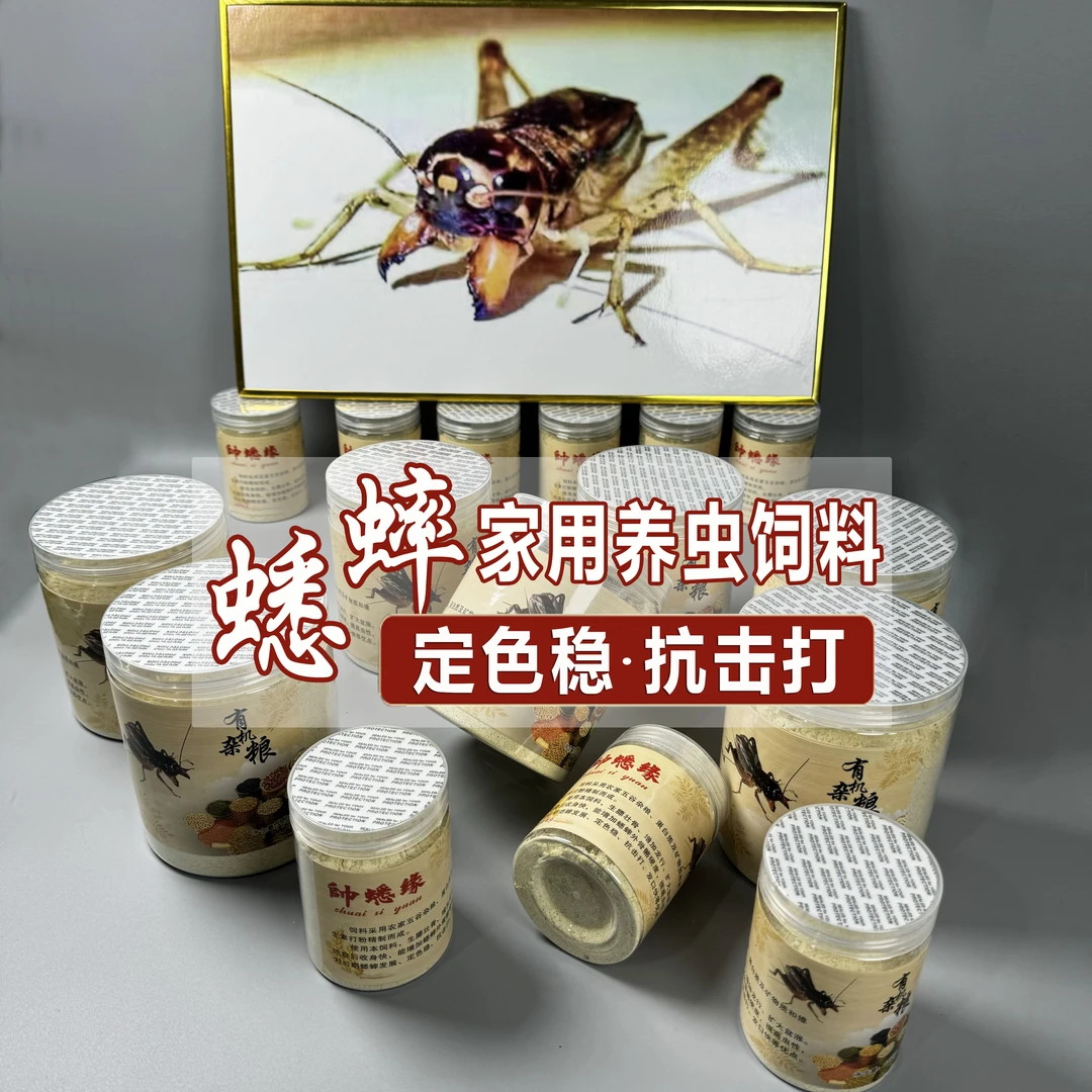 蛐蛐家用喂养饲料斗蟋蟀斗蛐蛐饲料