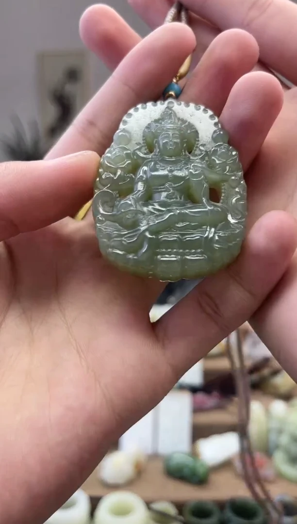【闪购商品】和田玉挂件未镶嵌1