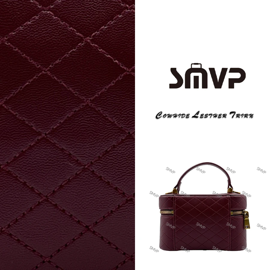 SMVP真皮包 饭盒包 0384 红色