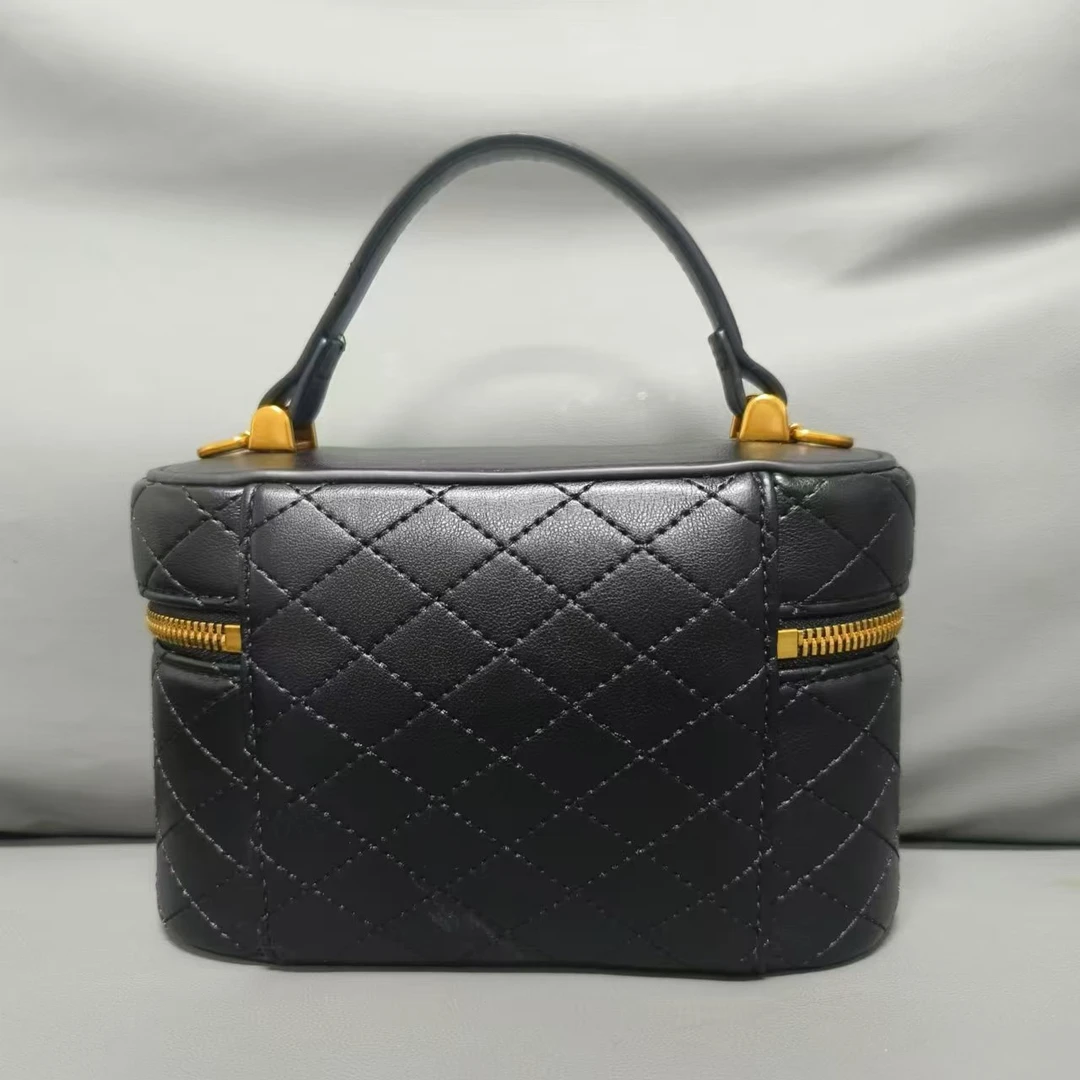 SMVP真皮包 饭盒包 0384 黑色