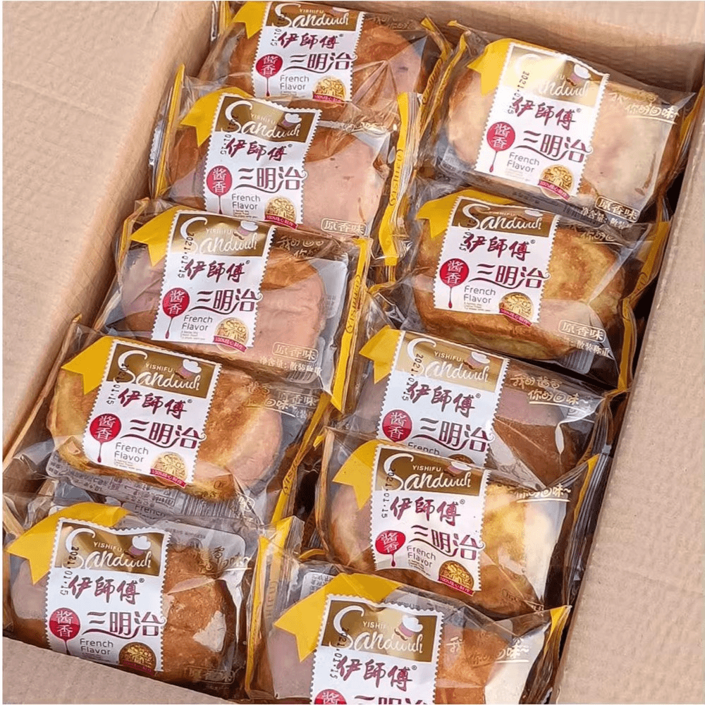伊师傅三明治老式酱香面包糕点油炸酥皮休闲零食小吃学生营养早餐