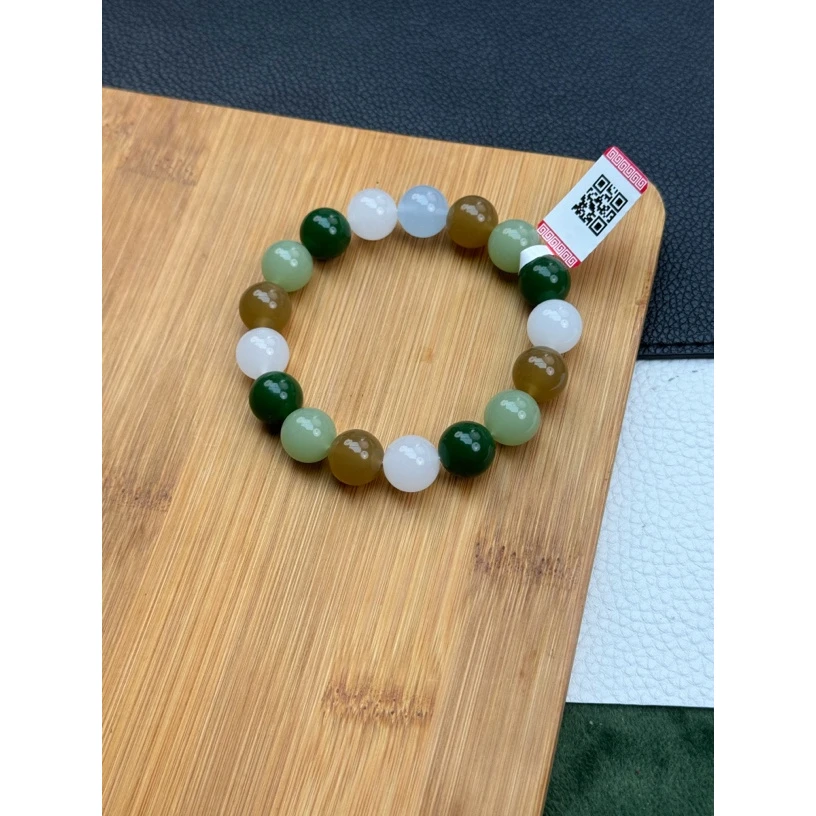 PL081高货和田玉多宝手串12mm