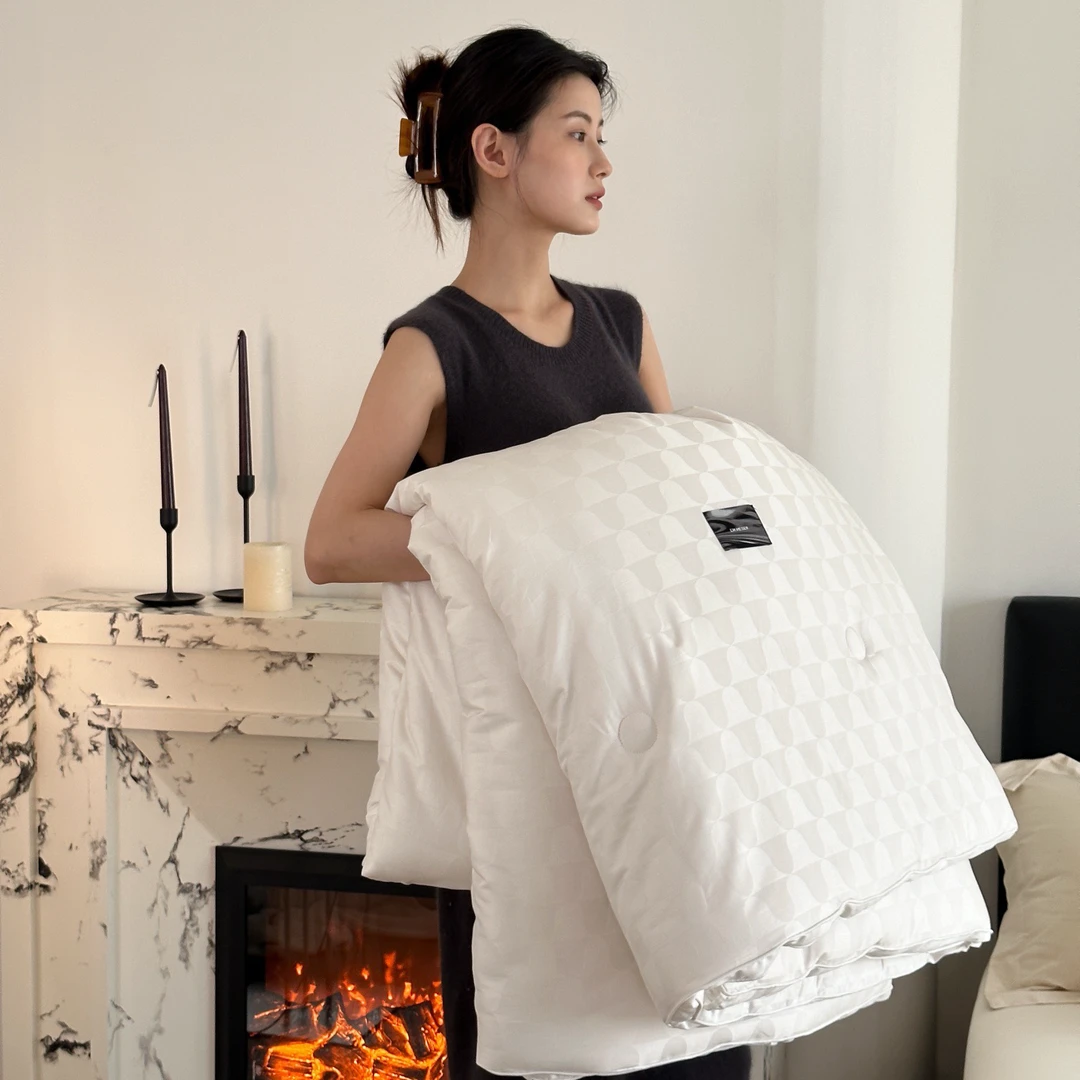 菲利美【克洛伊】李官奇51%大豆被 双A抗菌长绒棉大提花春秋被冬被