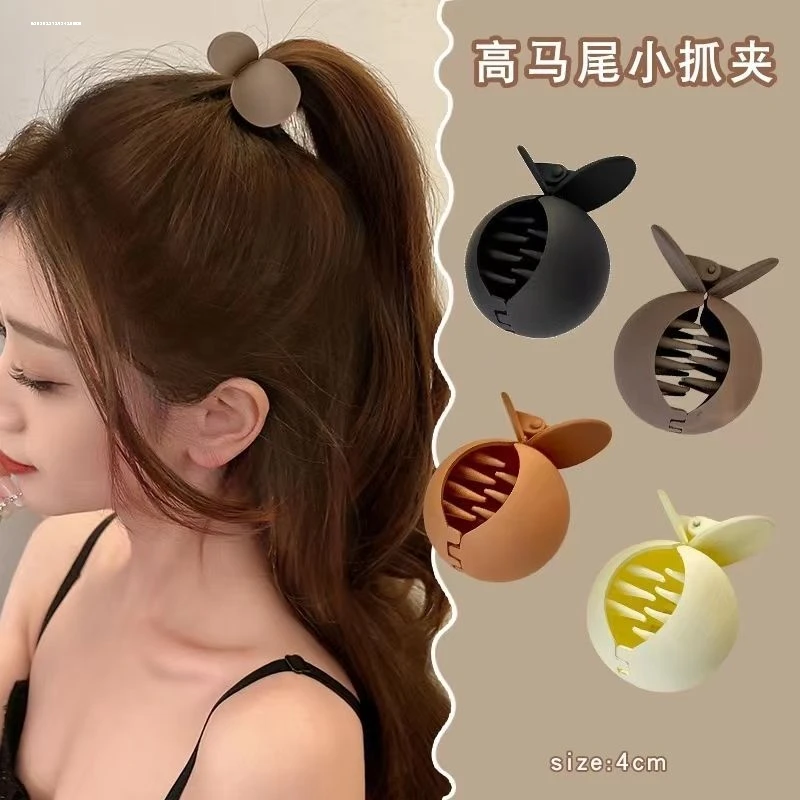 鲨鱼马尾夹无痕小抓夹2025百搭秋冬可爱日常盘发头饰新款丸子头韩