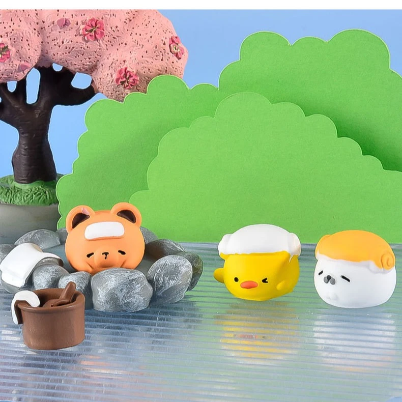 【摩天轮】温泉小伙伴DIY手工立体创意饰品摆件
