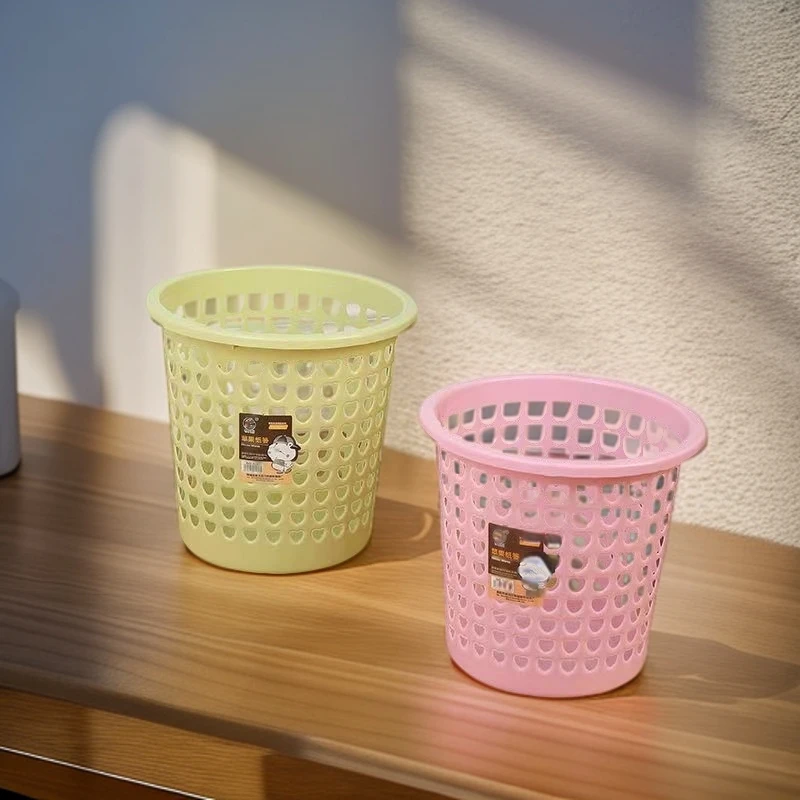 【厂价特销】垃圾桶家用办公室镂空纸篓客厅卫生间大容量宿舍