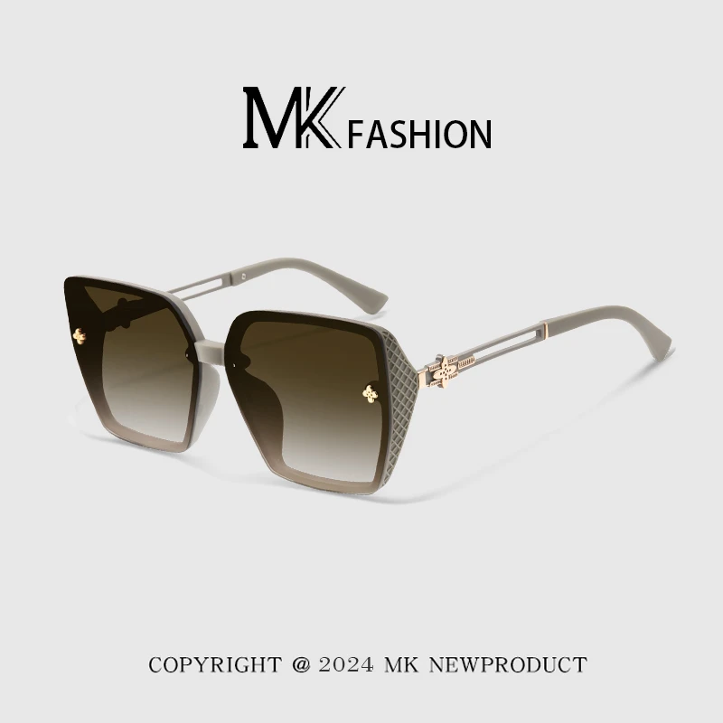 MK/明库【尼龙系列】新款大框轻奢风网红女太阳镜时尚潮流遮阳墨镜