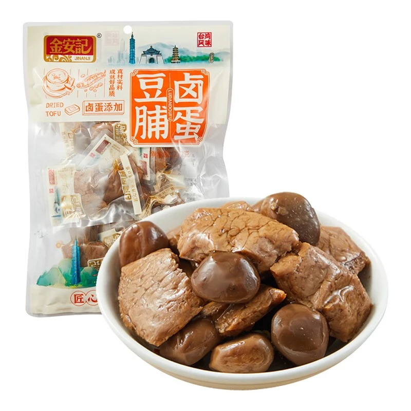 金安记（JINANJI）美味豆脯肉香制品风味便携袋装开袋即食零食速食