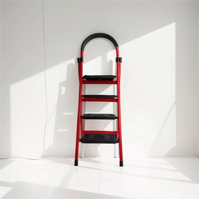 梯子家用折梯子家用折叠梯加厚碳钢人字梯移动楼梯伸缩家用梯子