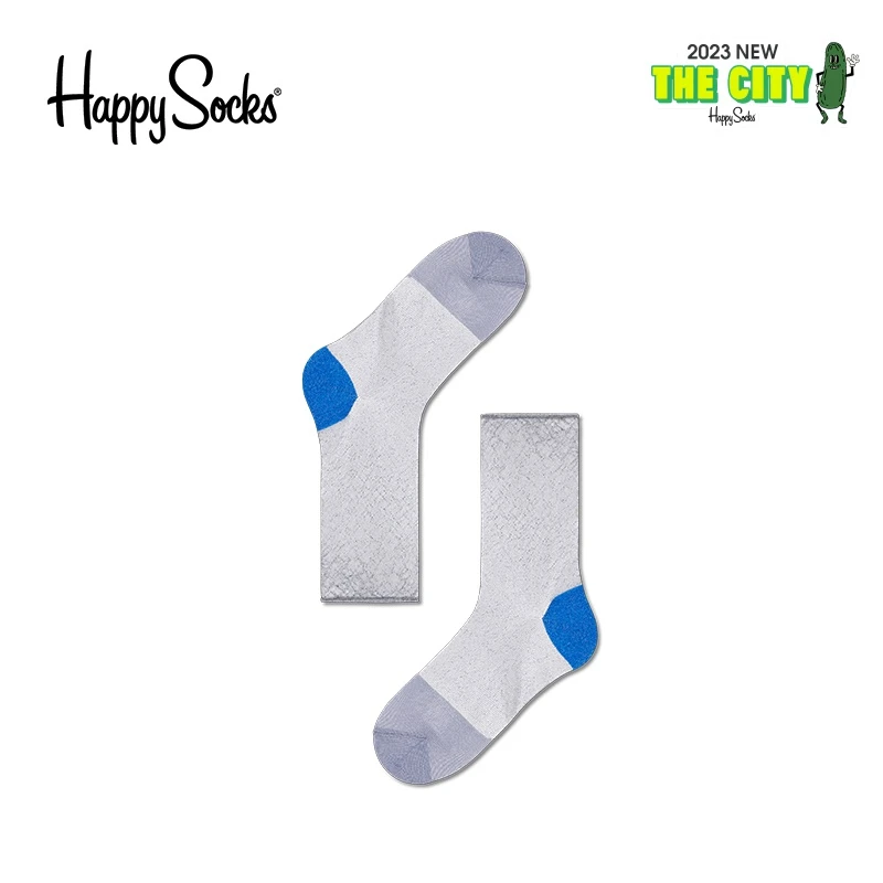 HappySocks女神经系列潮牌弗兰卡冰凉新款中筒袜SISFRN12-6301