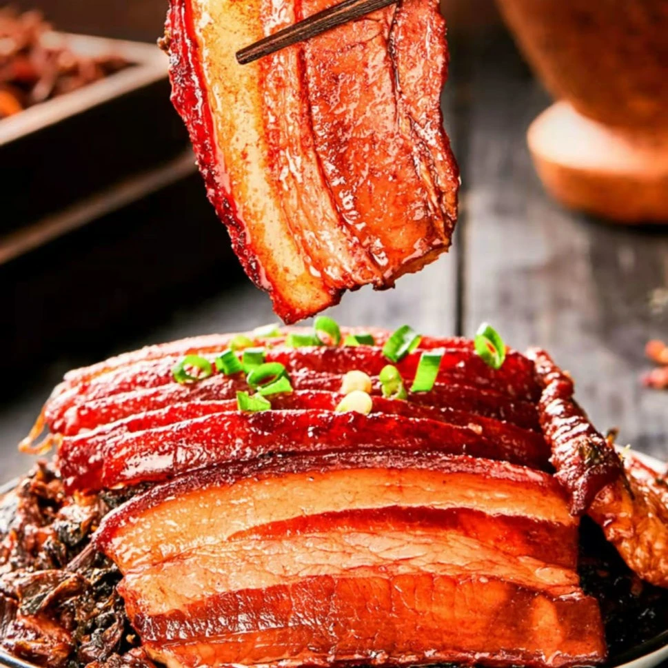 正宗黑猪五花肉梅干菜扣肉加热即食梅菜扣肉家庭方便菜高品质快捷