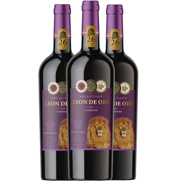 智利原瓶奥洛雄狮精选红葡萄酒