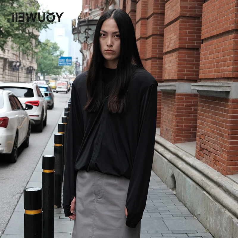 YOUWEI有尾防晒外套 联名瑜伽服休闲上衣潮牌长袖运动户外打底