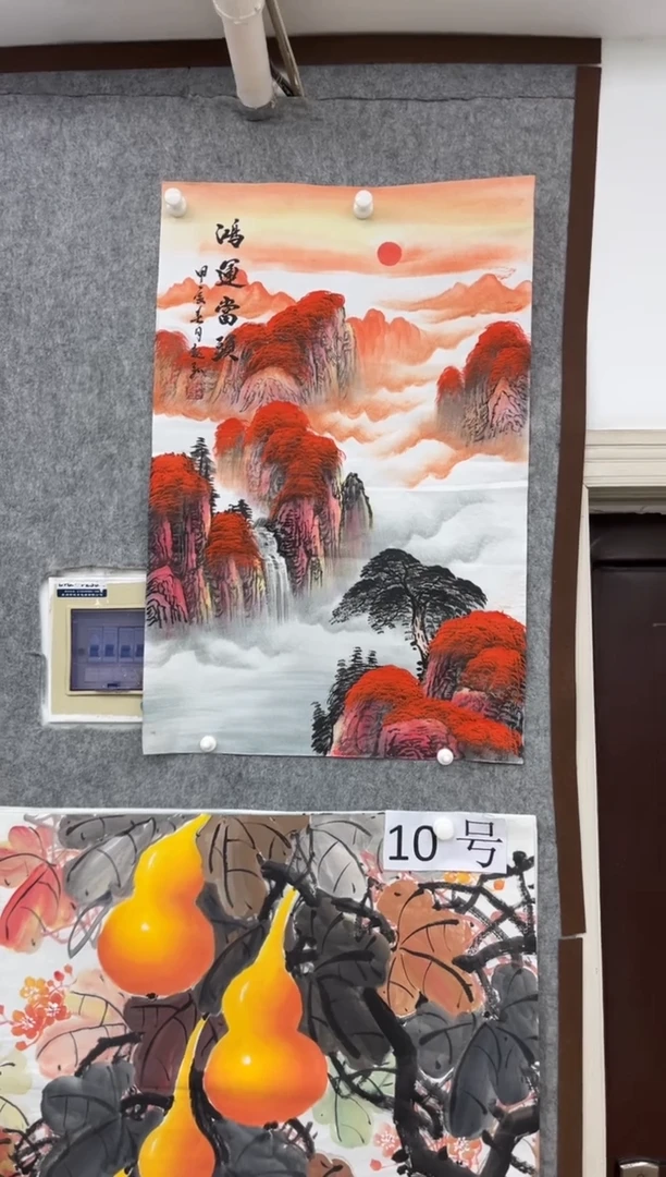 【闪购商品】69*45 鸿运当头  赵 四尺三开