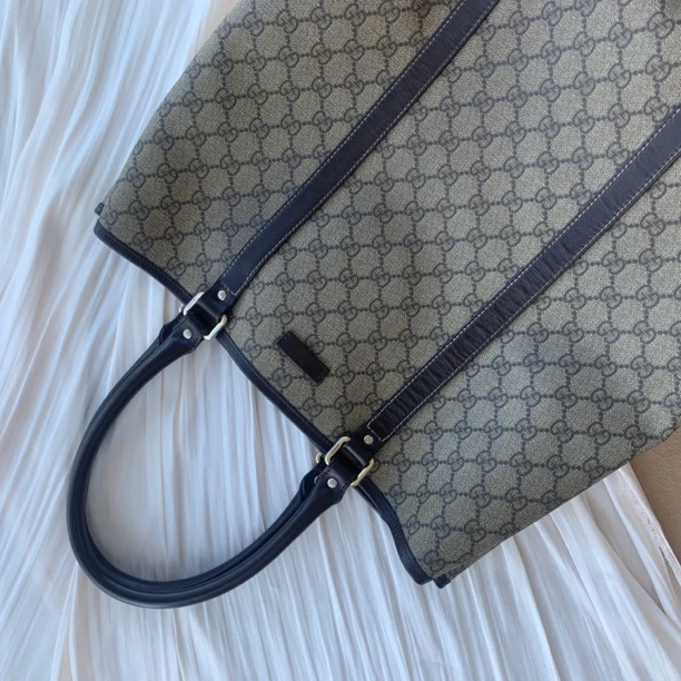 95新 GUCCI/古驰 时尚休闲老花单肩托特公文包男女同款