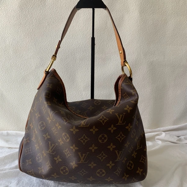 95新 LouisVuitton/路易威登 经典老花单肩斜挎包