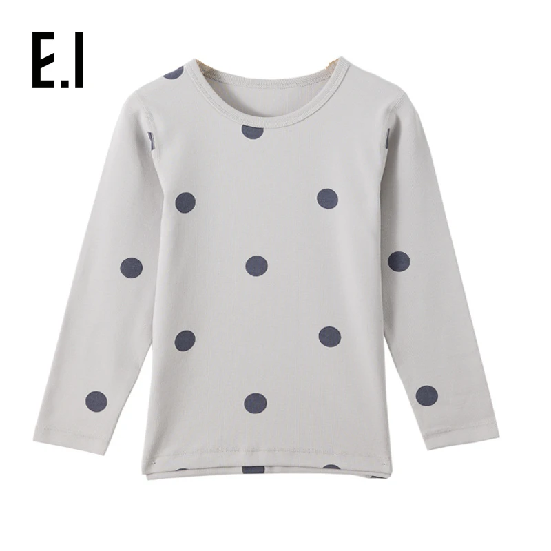 E.I童装儿童家居服套装秋冬保暖秋衣秋裤男女童内衣N8234135011