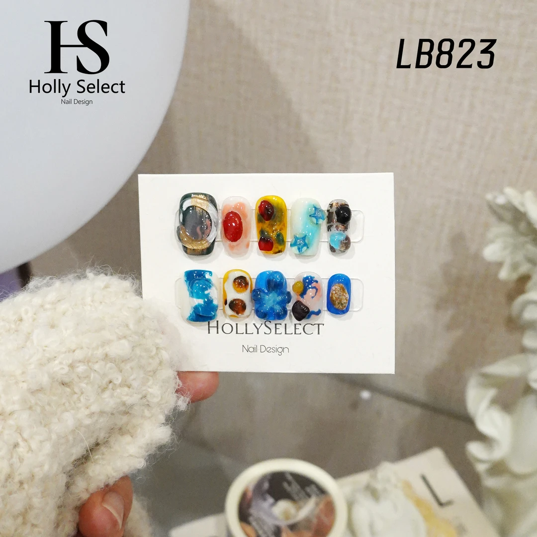 「LB823」HollySelect小众手工穿戴甲