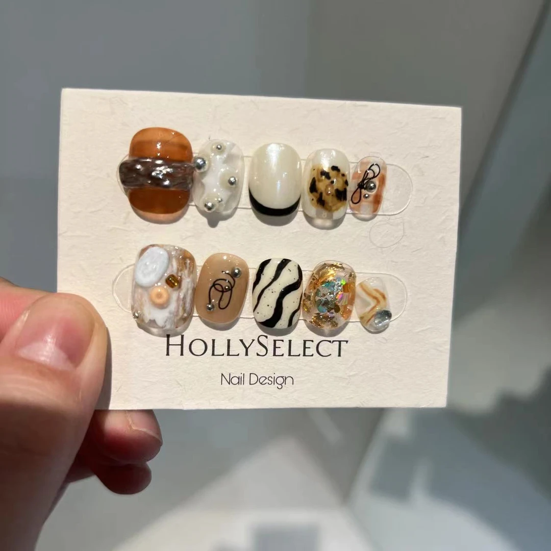 福利NO退NO换「LB798」HollySelect小众手工穿戴甲