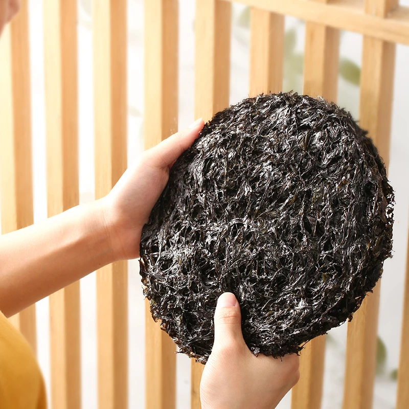 霞浦紫菜 圆饼头水紫菜 干净无沙免洗 12g/包