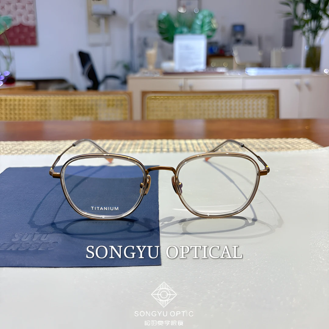 SOYU TIT MUSLAGA GMS-809素颜超轻精致高颜值眼镜框