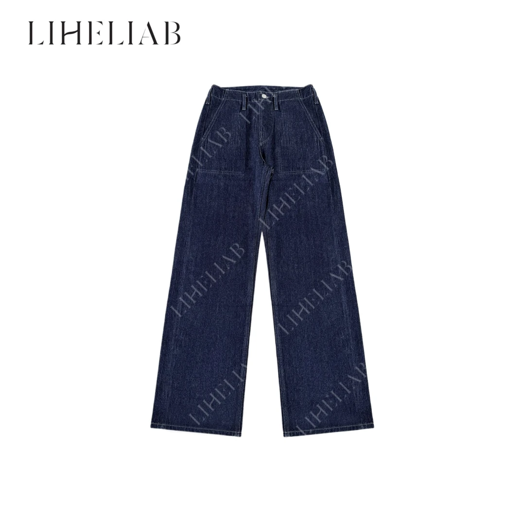 宝儿家 / 进口赤耳牛仔裤 进口面料休闲百搭显瘦显腿长牛仔裤